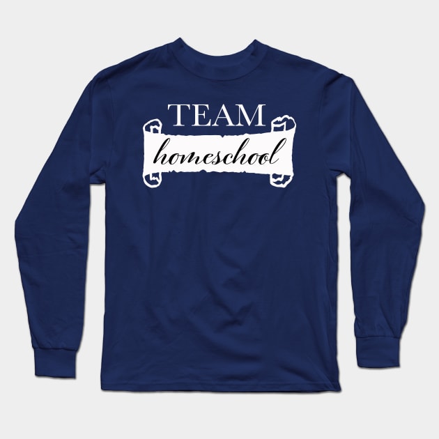 Team Homschool Long Sleeve T-Shirt by Homeschool Helper